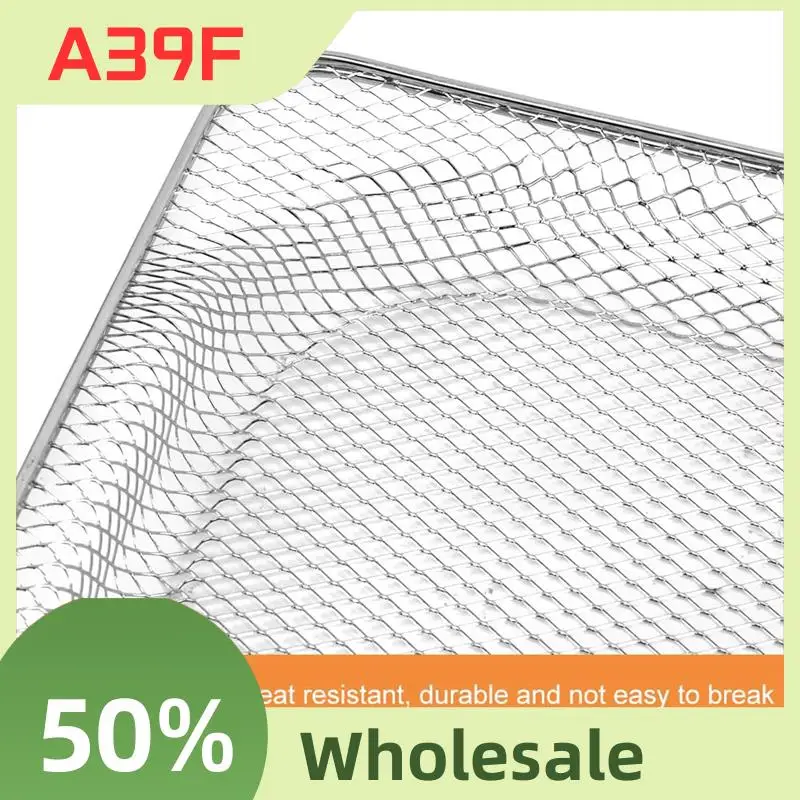 A39F العلوي مقلاة الهواء سلة الفرن المقلاة الهوائية سلة رف قابل للغسل ديهيدراتور رف للإزالة فرن سلة شبكية للنينجا فودي SP100 P