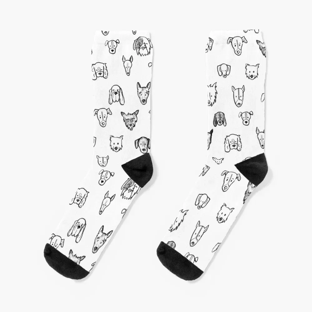 

Doodle Dogs Socks New year's anti-slip christmas gifts Men's Socks Women's