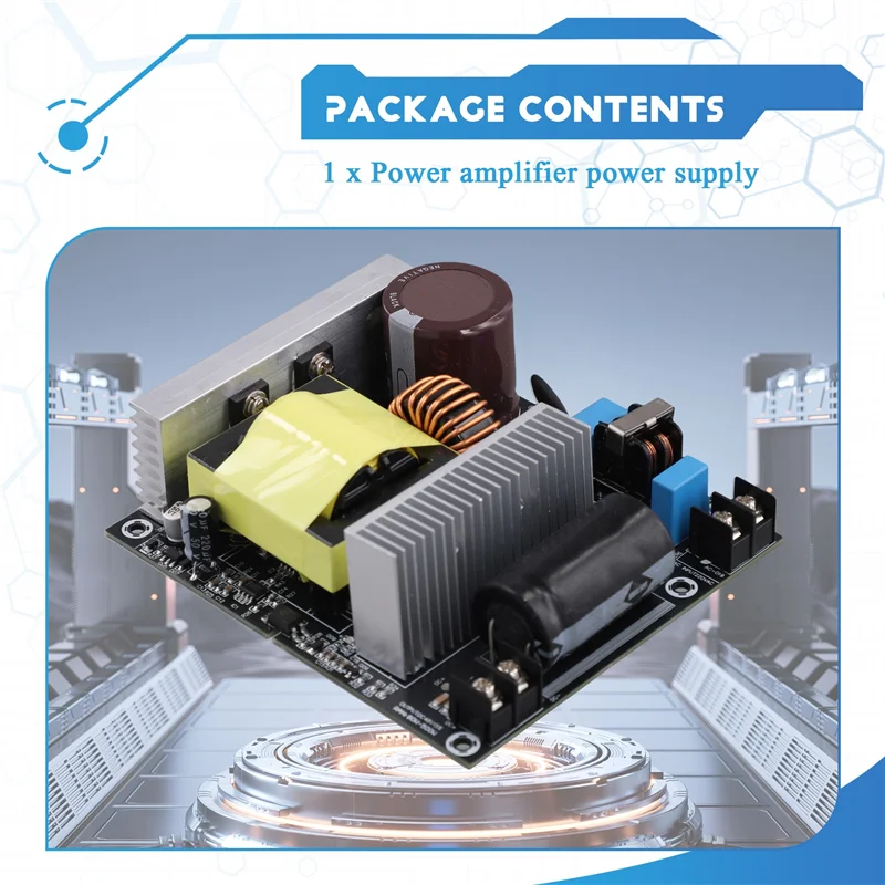 Catu Daya Rumah Tangga Peralatan Industri Amplifier Daya 3255 DC 48V 600W Kelas Atas