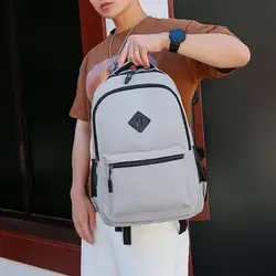 Waterproof Shoulder Bag Oxford Cloth Women Backpack Stylish Shoulder Backpack For Travel School Outdoors With USB Charging Port