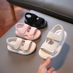 Scarpe da bambino estive antiscivolo moda ragazzo ragazza sandali bambino Prewalker neonato suola morbida scarpe da culla sandali da spiaggia per bambini 21-30 taglia