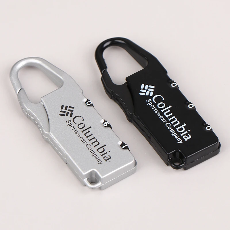 Alloy Combination Code Number Lock Padlock Luggage Lock for Zipper Bag Backpack Handbag Drawer Cabinet Luggage Lock Tools