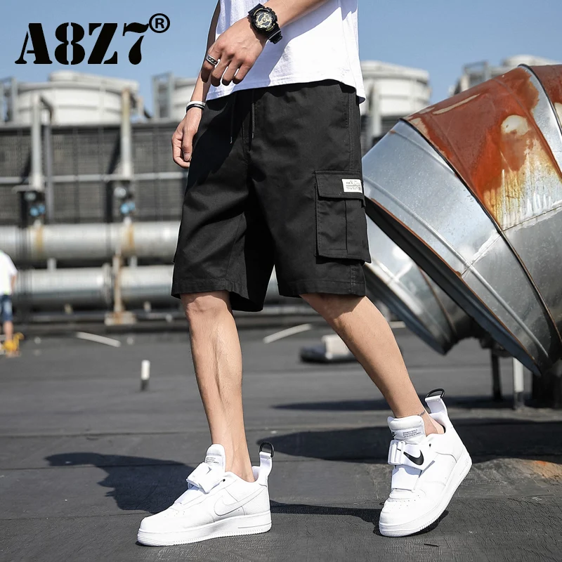 7XL 2022 Neue Männer Cargo-Shorts Herren Sommer Reithose Casual Größer Multi Tasche Klassische Baumwolle Bermudas Strand Jogger Shorts Männlichen