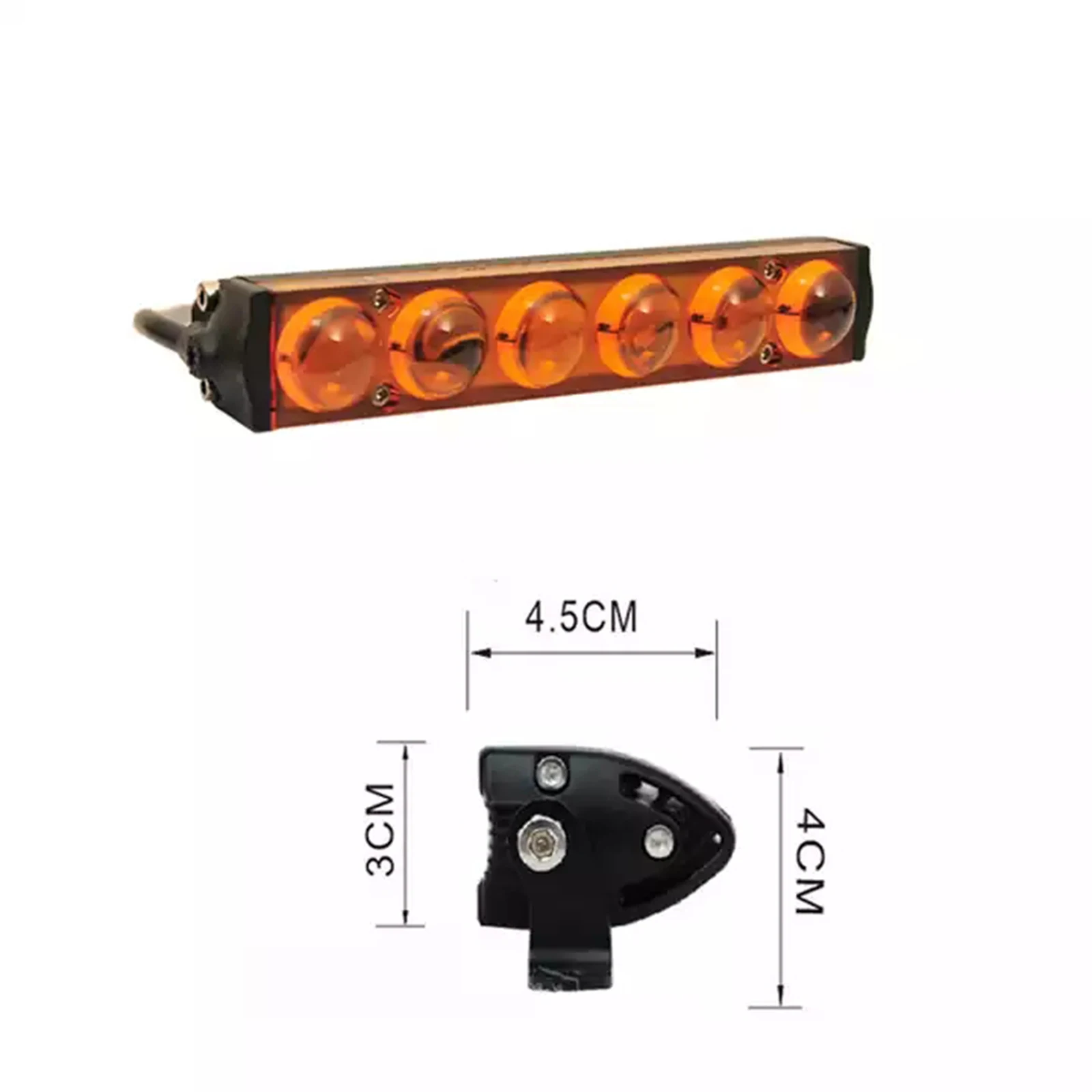 Faretto a Led da 7 pollici lente 4D barra luminosa a Led sottile luce paraurti da lavoro luci fuoristrada guida fendinebbia barra da tetto per auto