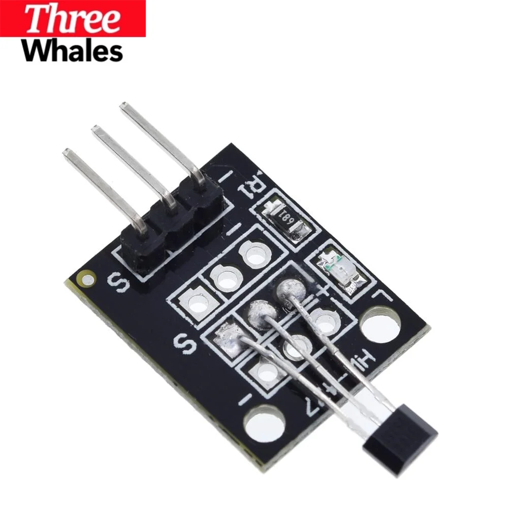 1/2/5PCS THR KY-003 A3144 Standard Hall Magnetic Sensors Module Works with Arduino Boards for Arduino