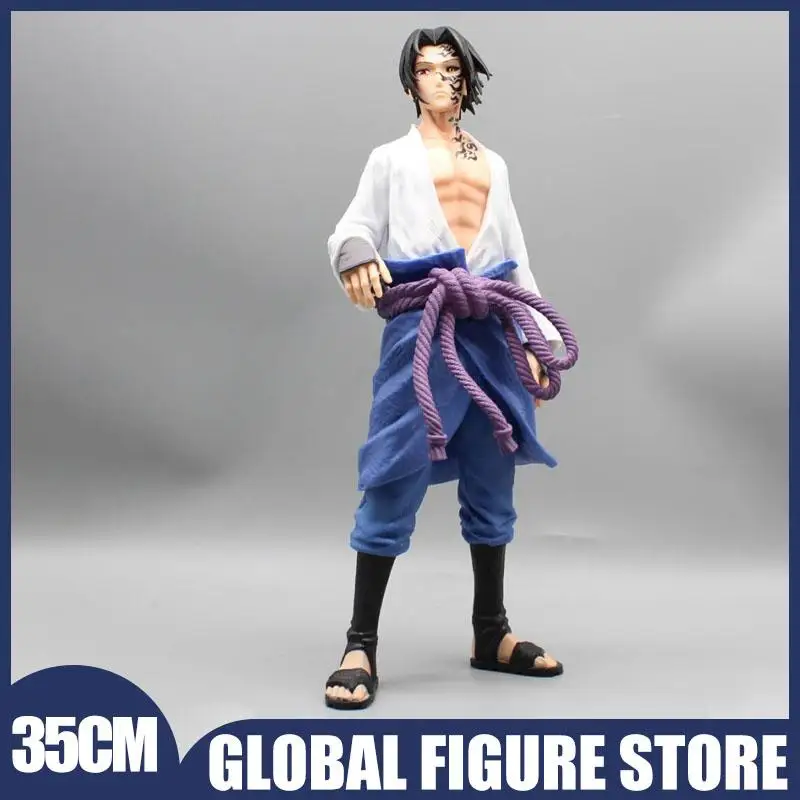 

35cm NARUTO Figures Uchiha Sasuke Action Figures Pvc1/6 Anime Collection Statue Doll Ornaments Model Christmas Gift Boy Toys