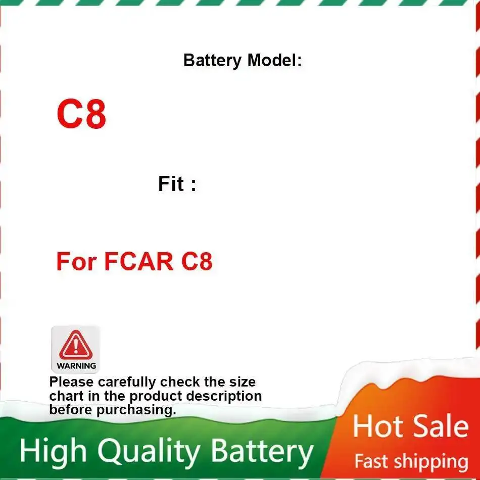 

Environmentally Friendly For Fcar C8 Automotive Diagnostic Equipment Battery
