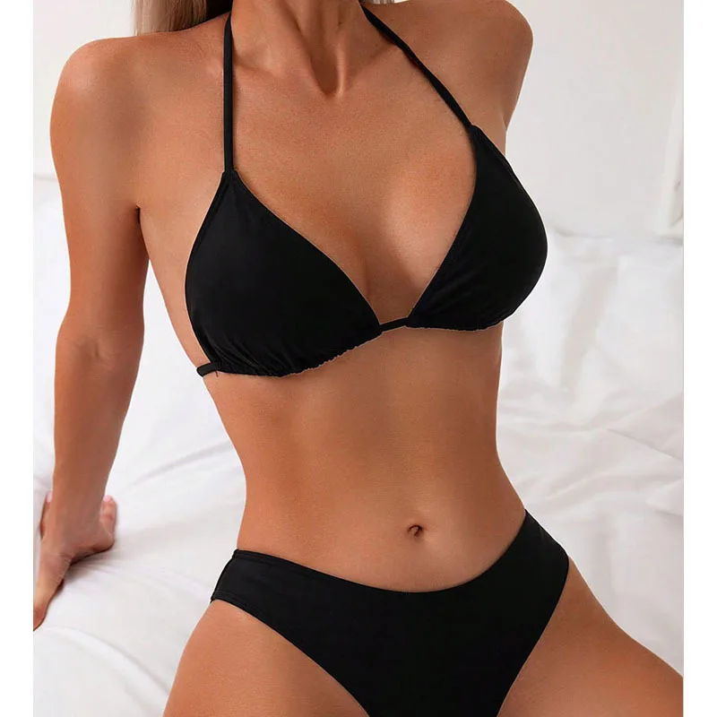 Bikini ahuecado Sexy, traje de baño de tres piezas con cubierta de malla, traje de playa de protección solar, traje de baño con cubierta de manga larga