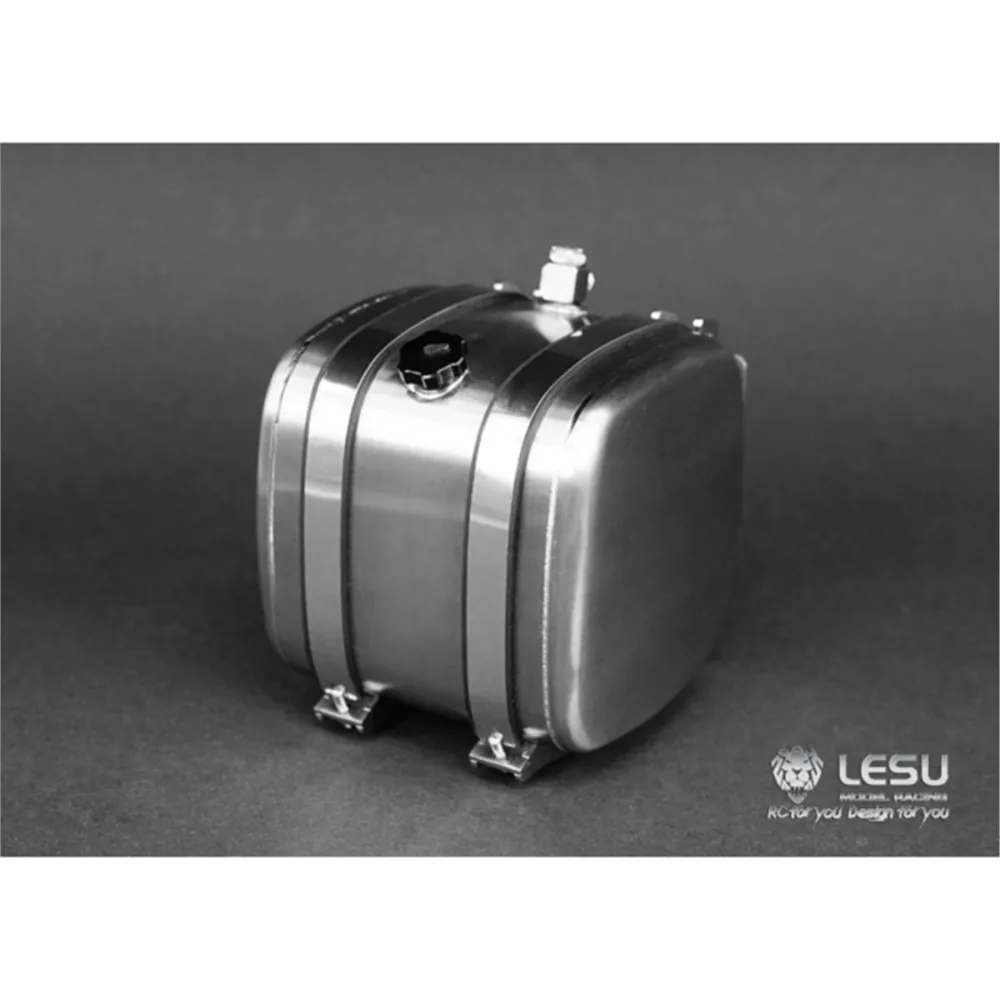 Lesu 1Pc 36 Mm Metalen Hydraulische Vloeistof Tank B Deel Voor 1/14 Rc Tamiyaya Dumper Tractor Truck Outdoor Speelgoed TH04740