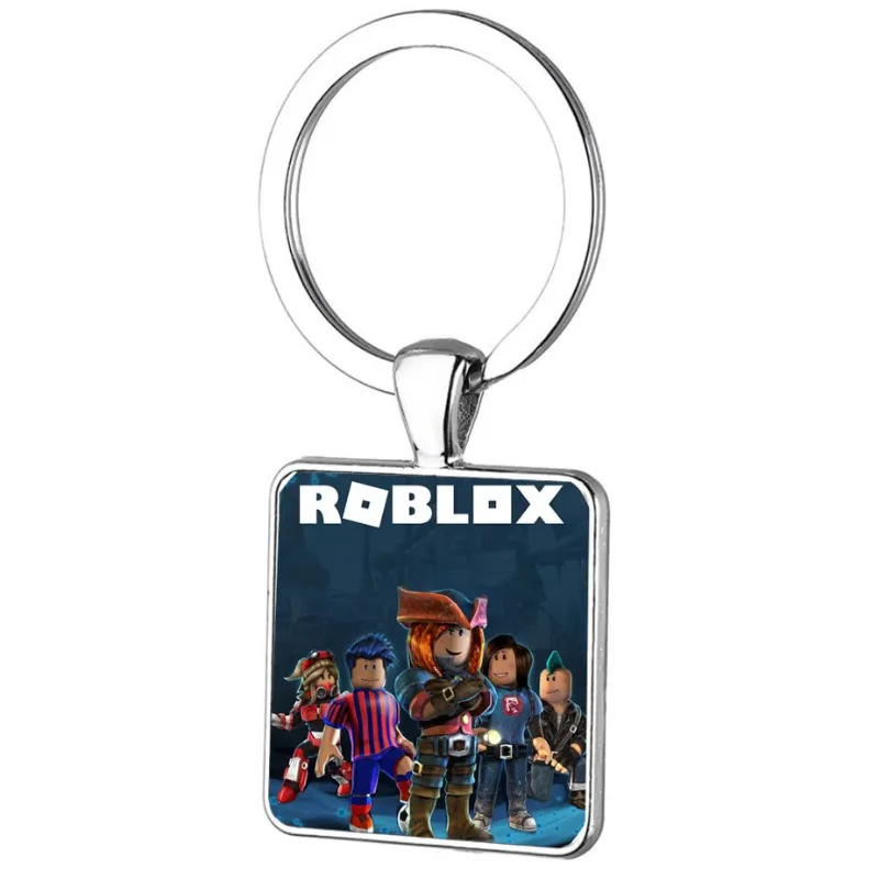 Gioco Roblox Creativo Periferico Cartone Animato Portachiavi Gioielli Ciondolo Zaino Accessorio Portachiavi Studente Regalo Di Compleanno Giocattolo Decorativo