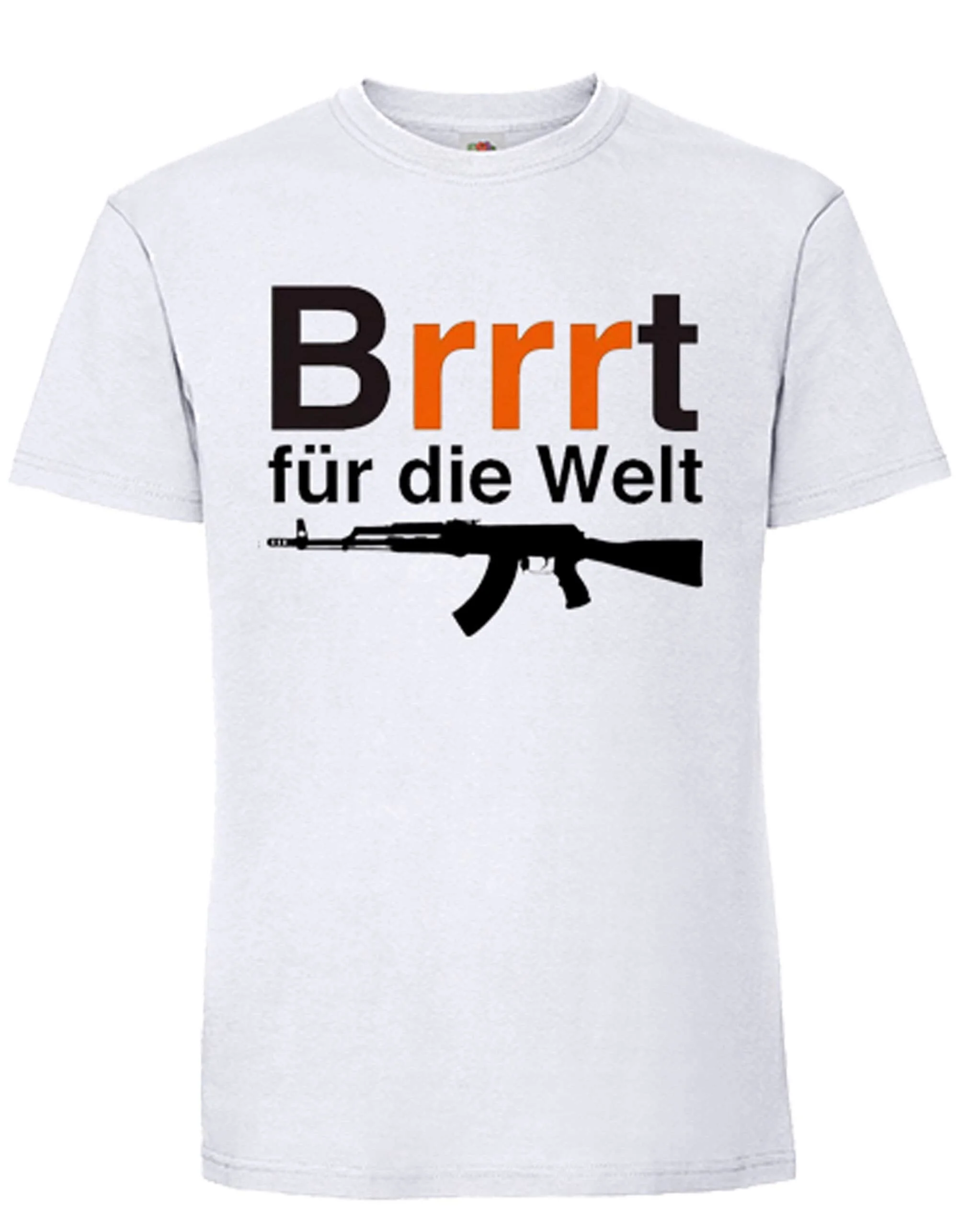 Brrrt for the World T Shirt white