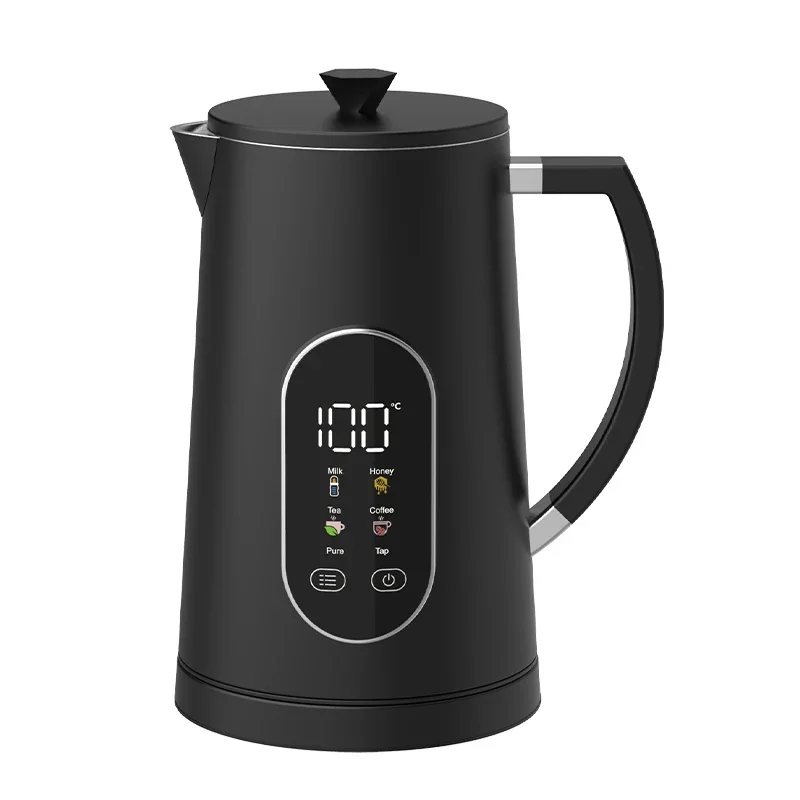 Hotsy 2025 Household Appliance Touch Control Tea Maker Kettles 1.7L Turkish Stainless Steel Electric Kettle For Boiling Water