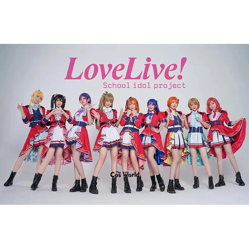 Love Live 9th Revival Concert 9 Characters Kousaka Honoka Minami Kotori Sonoda Umi Ayase Eli Anime Customize Cosplay Costumes