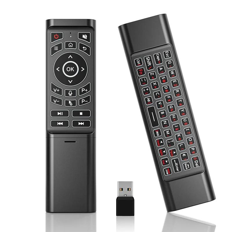 ABSQ-Air Fly Mouse Remote, беспроводное управление 2,4 ГГц, для Smart TV, Android TV Box, проектор, ПК, Windows HTPC, USB Plug And Play