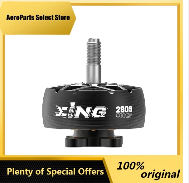 AeroPartsIFlight XING2 2809 800kv / 1250kv Cinelifter Motor 4-6S High Quality With 5mm Titanium Alloy Shaft for 7-9inch Fpv Dron