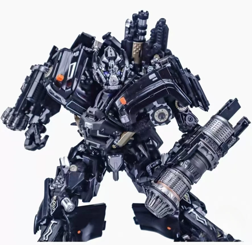 [2.0 VER IN STOCK NOW] WEIJIANG Transformation Black Apple M06 MPM06 M-06 23CM Ironhide 2.0 Enlarged Version Metal Action Figure