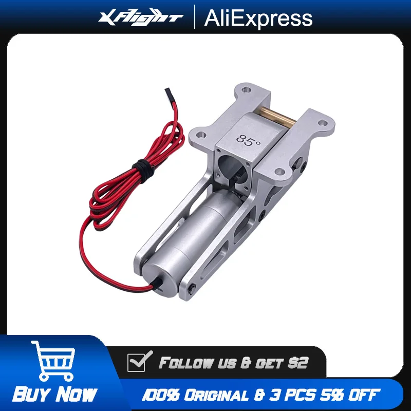 

XAERO ER150 85° Retractable Landing Gear, Heavy-Duty Aluminum Undercarriage for RC Jet, 1/5-1/6 Scale Turbine Model