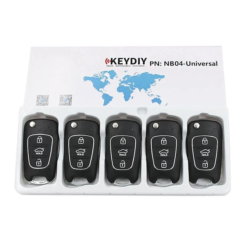 5 pièces X clé à distance universelle multifonctionnelle pour KD900 + URG200 KD-X2 série NB EllYDIY NB11 NB08 NB10 NB18 NB25 NB27 NB28 NB29 KD