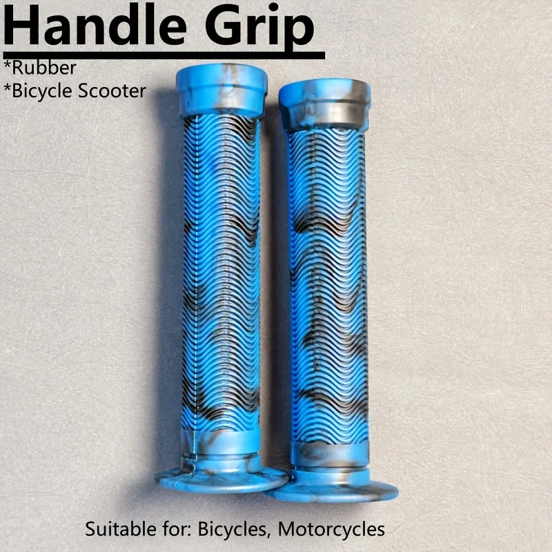 2pcs/SET High Density Rubber Bike Handle Grips for Road Mountain Bicycles Ergonomic NonSlip Design Fit Cycling Accessories