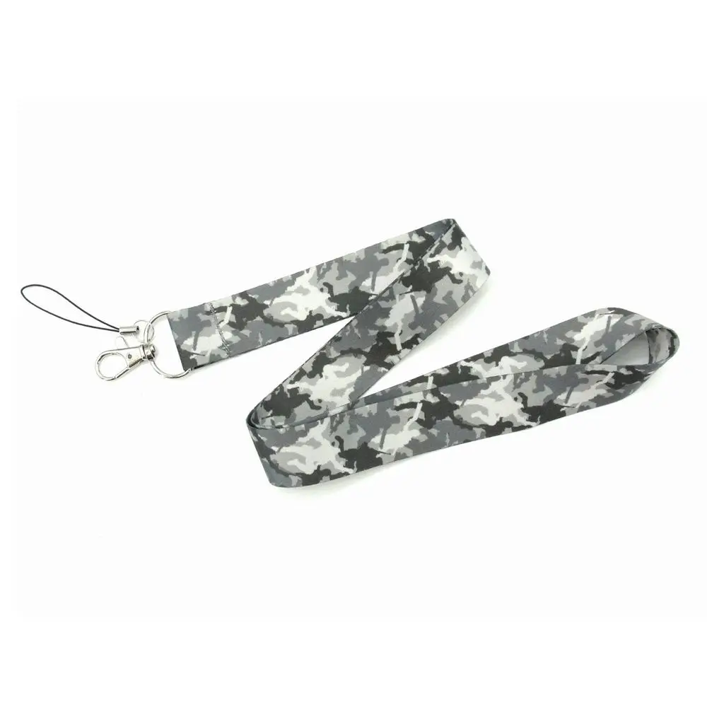 

Key Ring Holder Hang Rope Phone Lanyard Strap Webbings Ribbon Neck Straps Camouflage Lanyards Phone Hang Rope Phone Ribbon