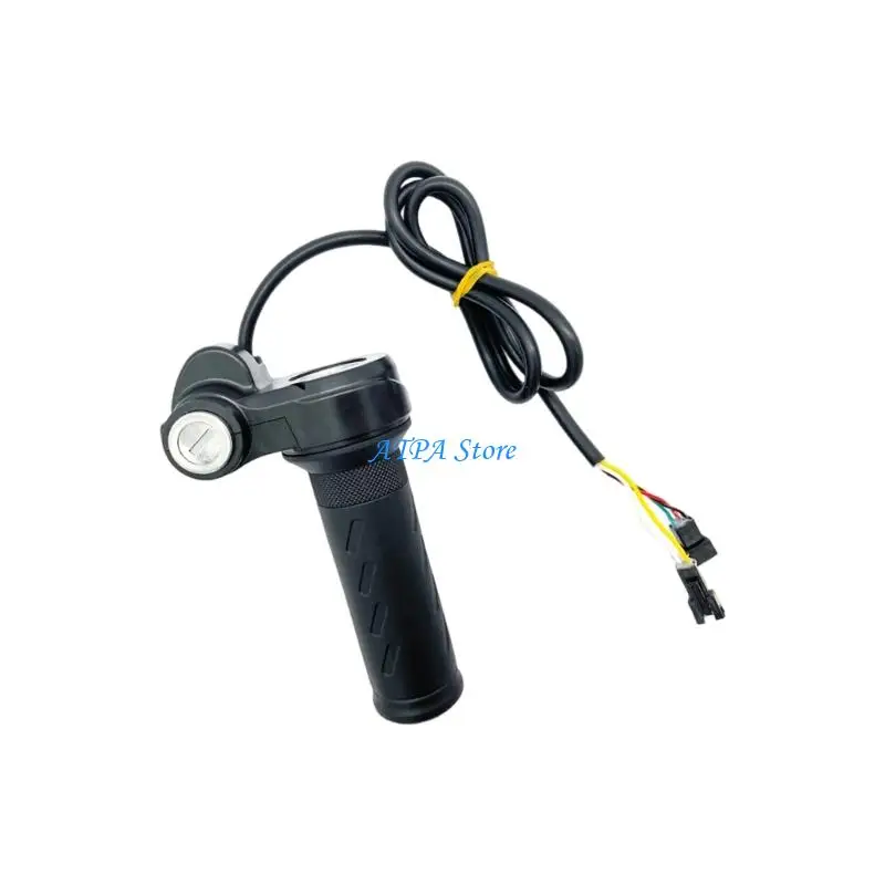 Acelerador aderência torção U13C com chaves universal para bicicletas e design à prova d'água e ergonômico.