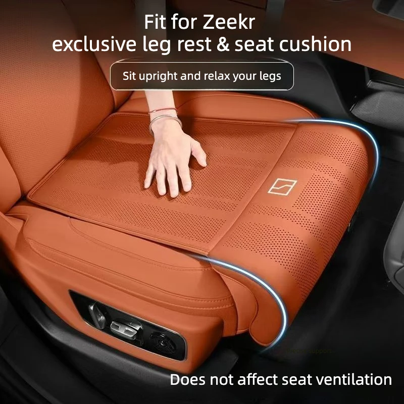 

Для Zeekr all Series 001 7X 007 007GT 009, подушка сиденья автомобиля и поддержка ног, встроенные детали для обновления