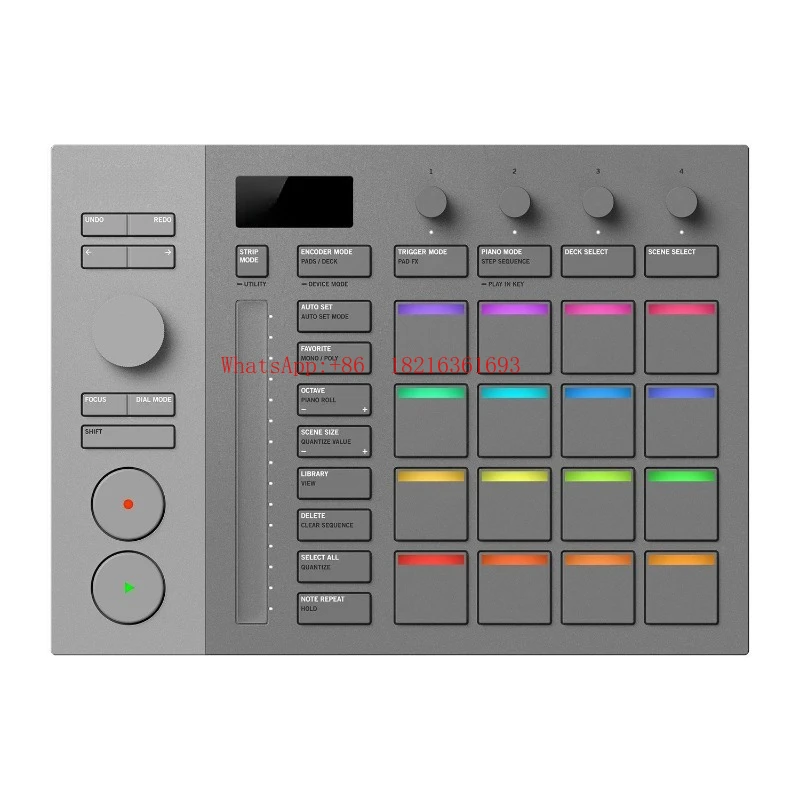 

1 шт. новейший контроллер отбора пробной машины Pad Drum Machine