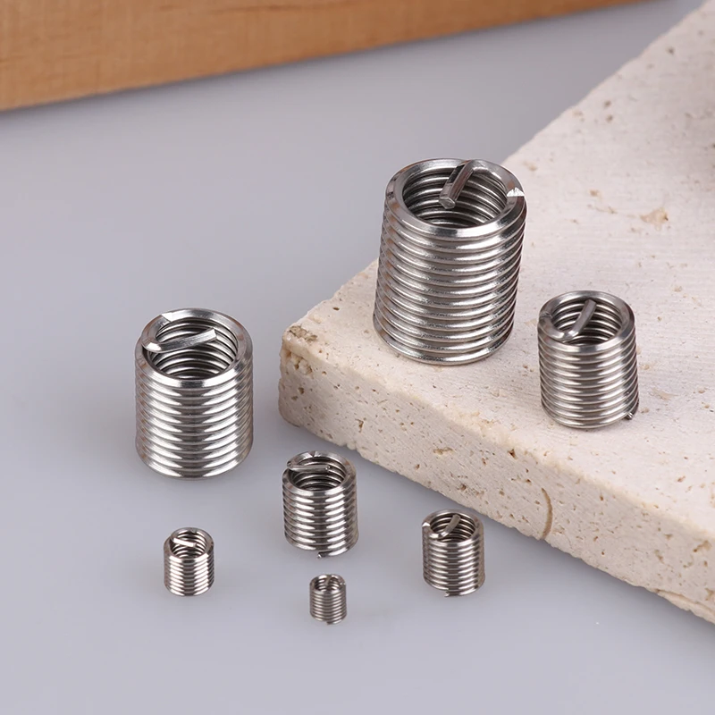 Wire Thread Insert M3 M4 M5 M6 M8 M10 M12 Fastening Thread Insert Stainless Steel Spiral Kit