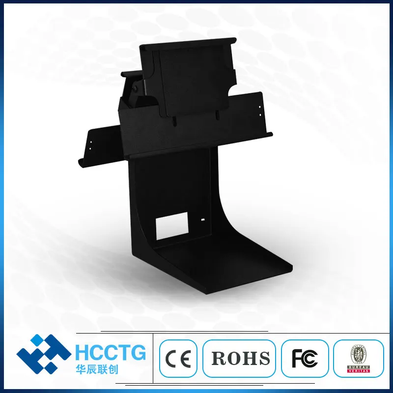 Dual Side Adjustable iPad POS STAND One-piece Design Saves Space PS-20B