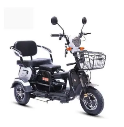 Three-wheeled Electric Cargo Vehicle Tricycle Motorcycle Self-propelled Scooter with Seat Scooter bisiklet