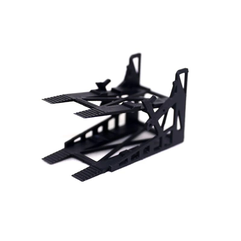 1Set Double-deck Vehicle Parking Frame Model For 1/64 Alloy Car Toy 3D Printed Garage Car Rack Scene Decoration Assembly Parts