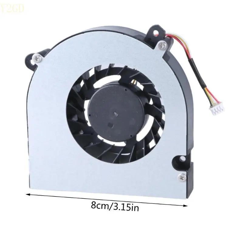 Вентилятор CPU CPU CPU Y2GD DC5V 0,5A 4PIN Ноутбук CPU COLERS RADIATOR для HASEE N9X0TC CN95S03 TX7 CU5DS Компьютерные