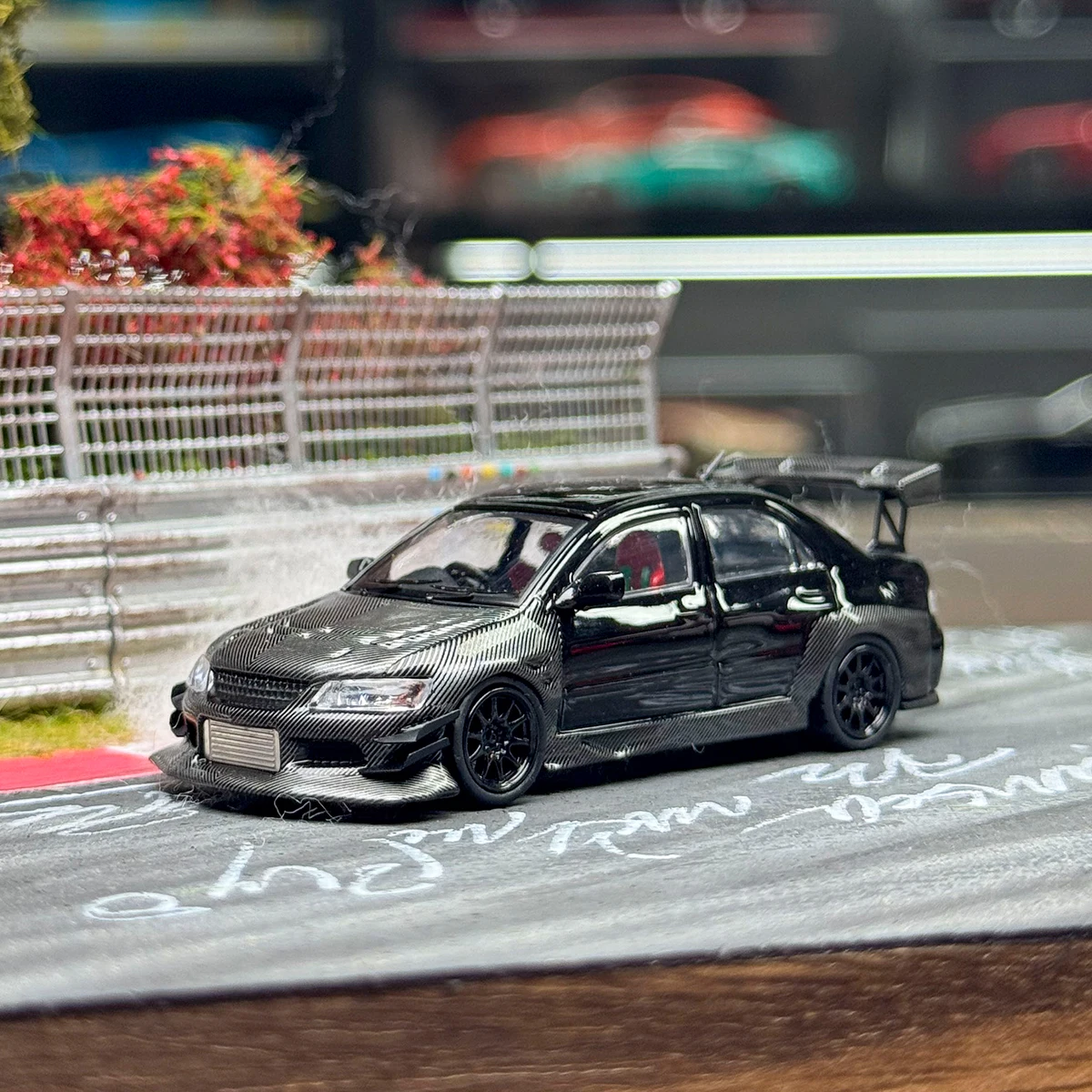 سيارات موديل 1:64 EVO 9 Voltex diecast موديل سيارات