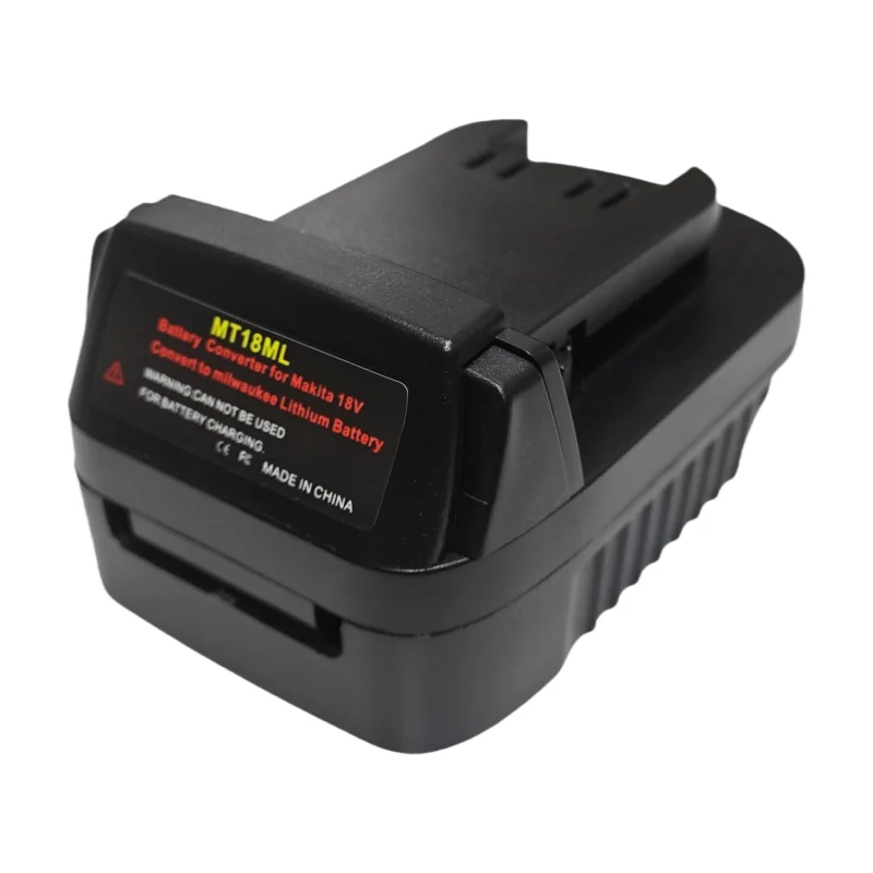 

M18 Lithium-Ion Battery Converter Power Tools Battery Adapter for Makita BL1860B/BL1850B/BL1830/BL1815 to Milwaukee 18V ﻿