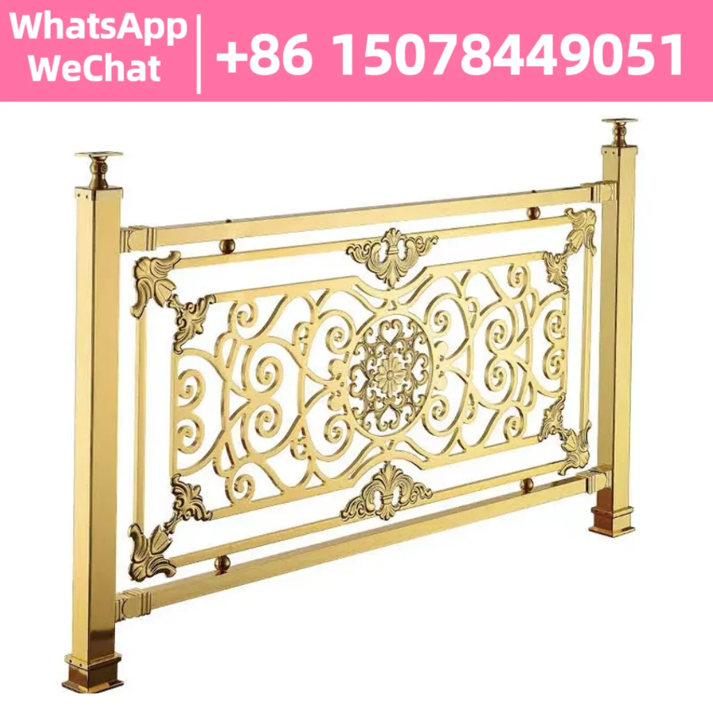 

High durable quality metal stair railing durable metal products