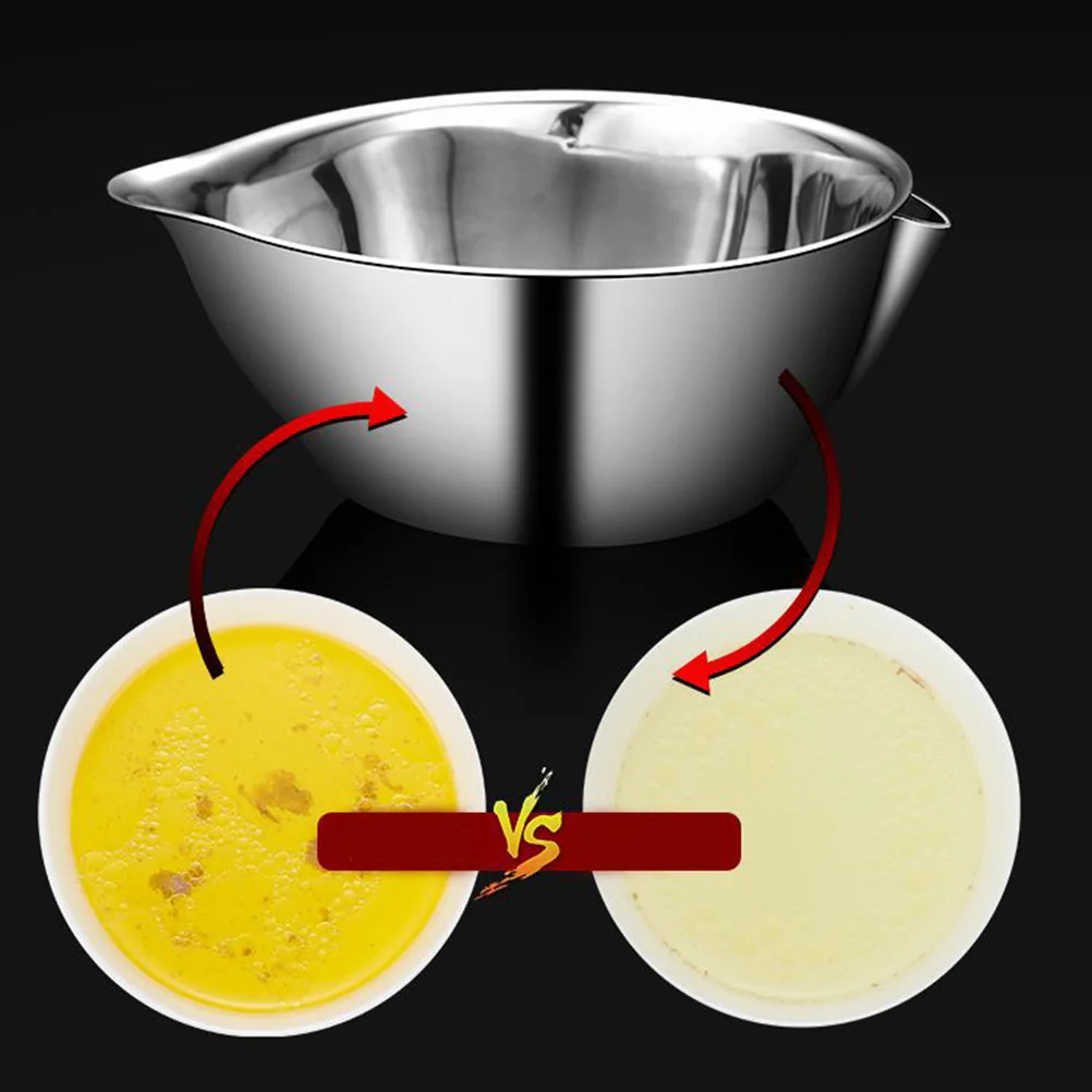 

Stainless Steel Oil Strainer Cup 600Ml Kitchen Grease Filter Bowl Soup Fat Separator Multipurpose Liquid Seasoning