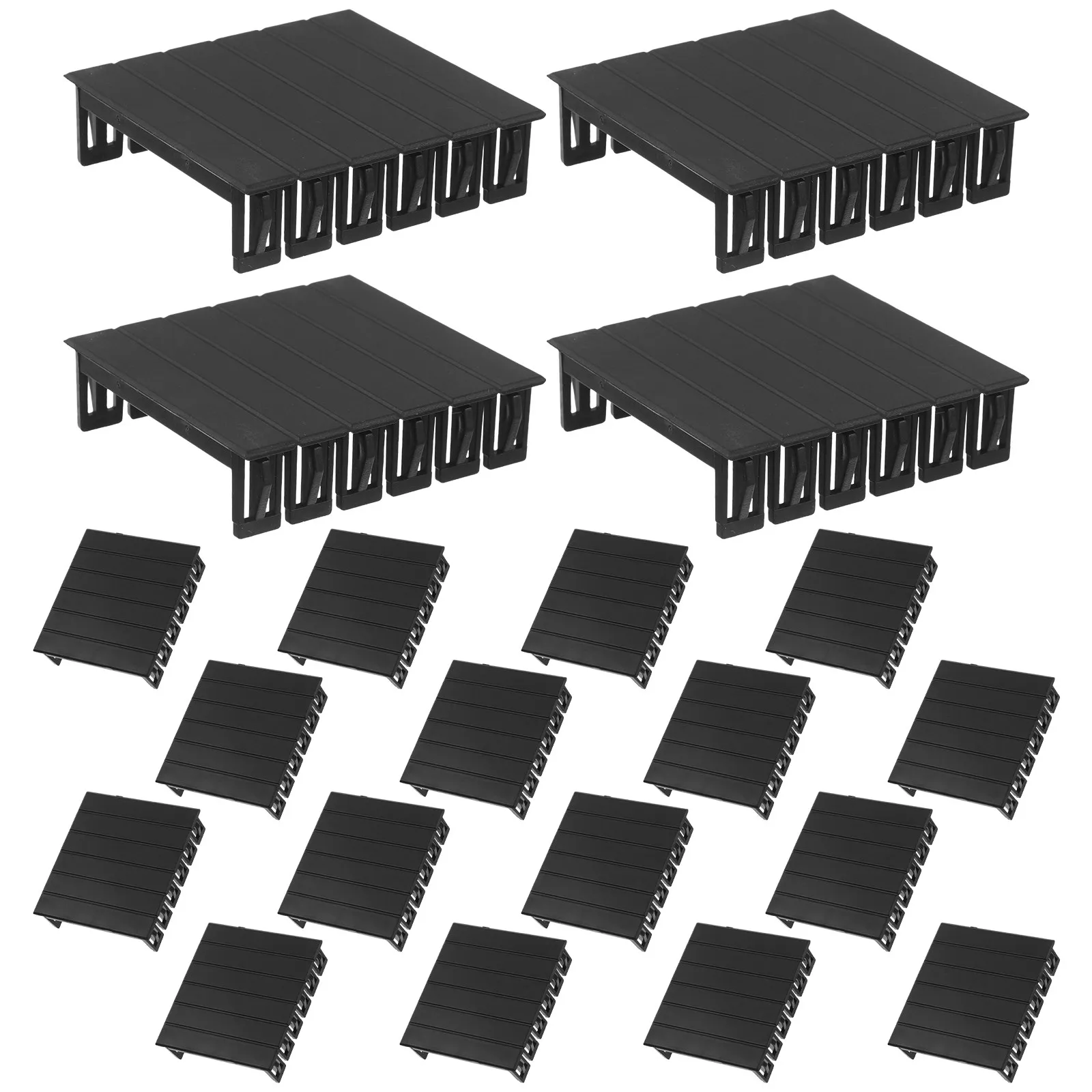 20Pcs Circuit Breaker Filler Plates Electrical Panel Blank Cover Hole Cover Plate Distribution Box Covers Dust Proof Safety