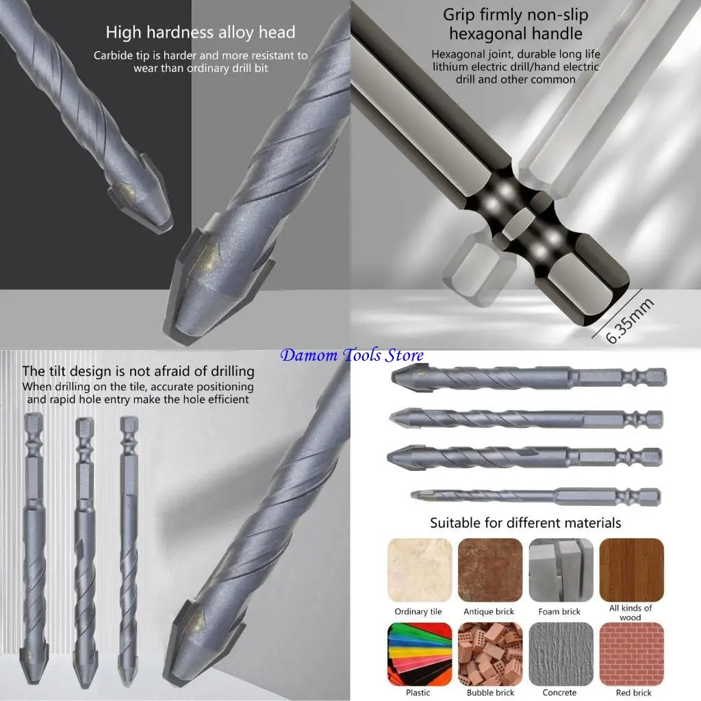 

57be Excentric Drille Bit для DIY Entusiasts Craftsmen Tool