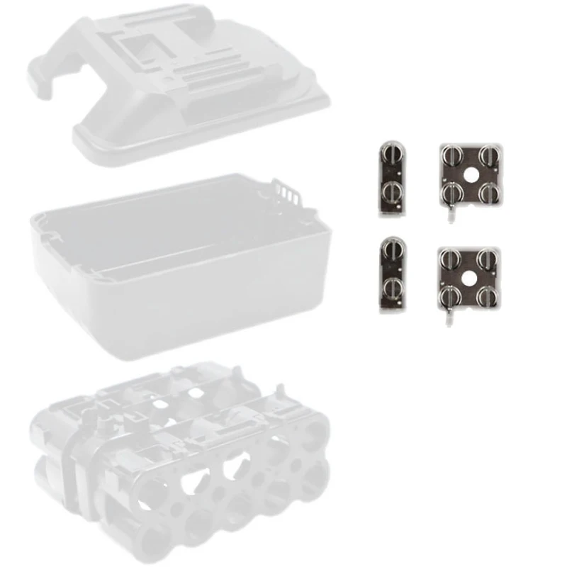 Batteria al litio con foglio di nichel Strumento elettrico 18650 Connettore per cella agli ioni di litio BL1830 per scatola batteria agli ioni di litio Makita 18V LXT BL1860