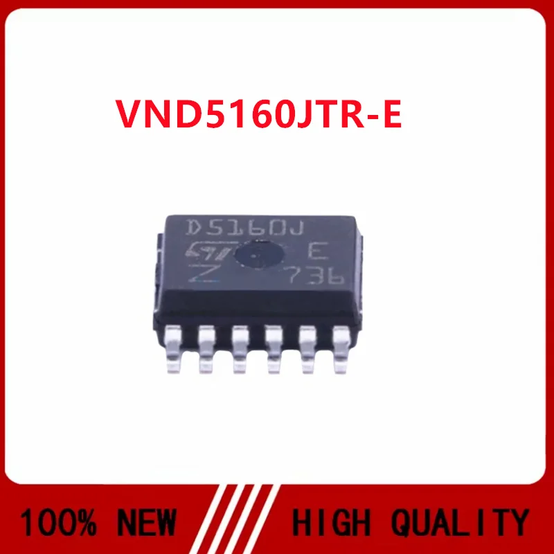 2PCS/LOT D5160J VND5160JTR-E VND5160J HSSOP12 Power switch IC chip