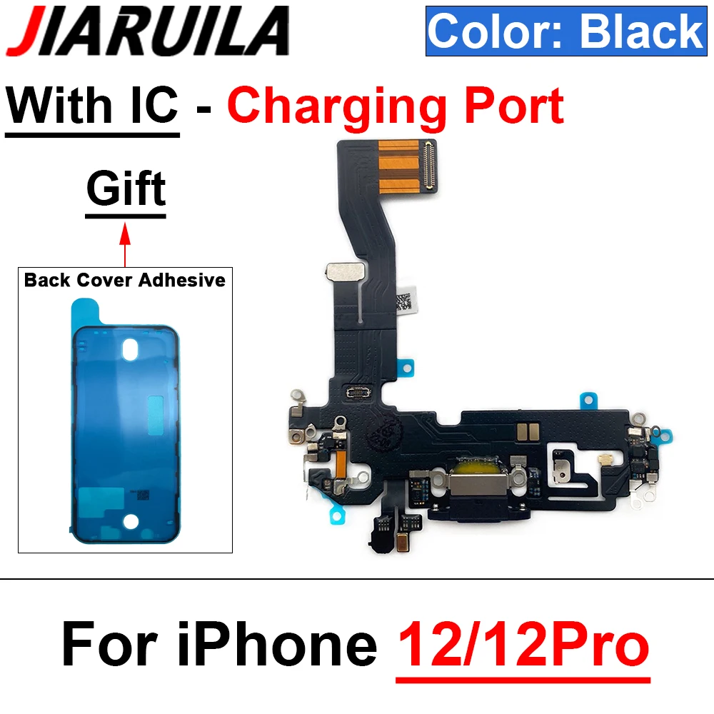 Cavo flessibile per porta caricatore USB da 1 pz per Iphone 11 Pro Max 14 Plus 12 Pro Connettore per caricabatterie dock con microfono flessibile