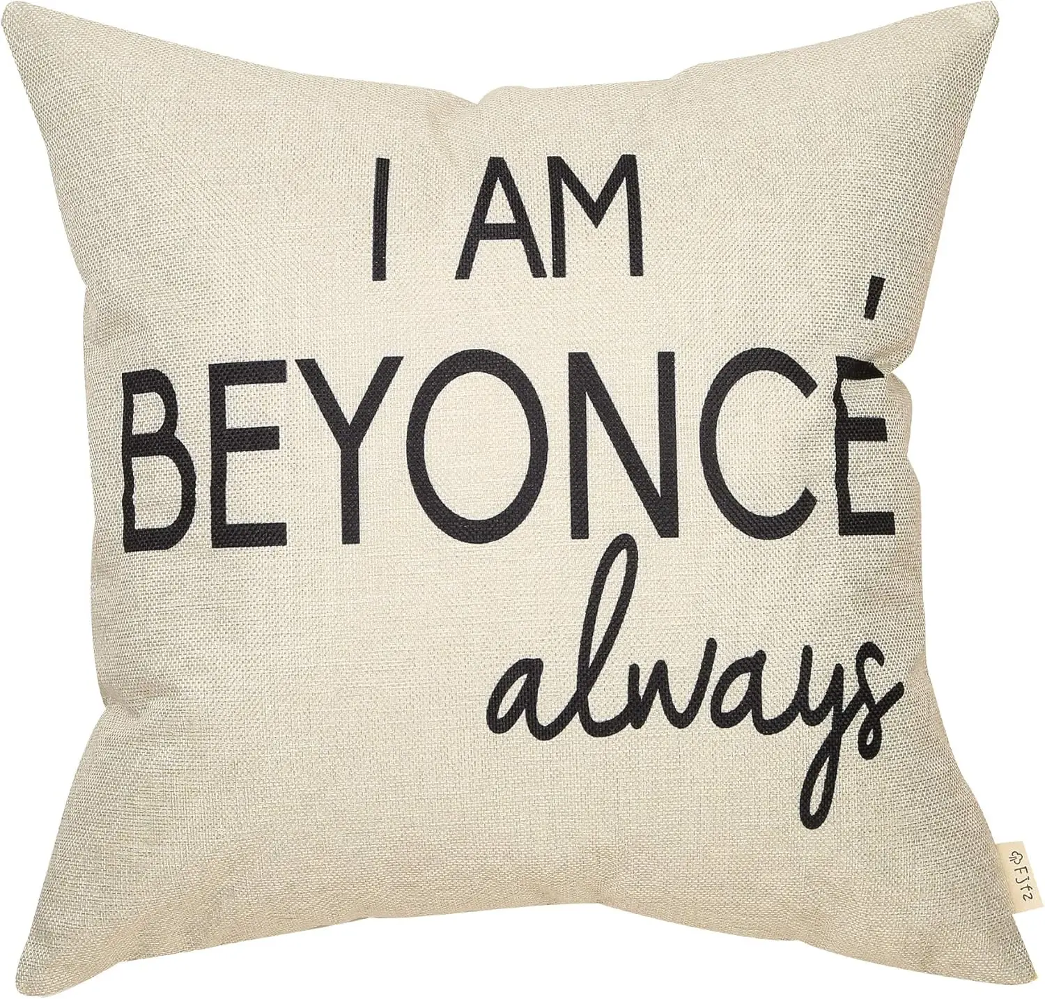 

Funny Decoration I am Beyonce Always, Michael Scott Sign Décor Cotton Linen Home Decorative Throw Pillow