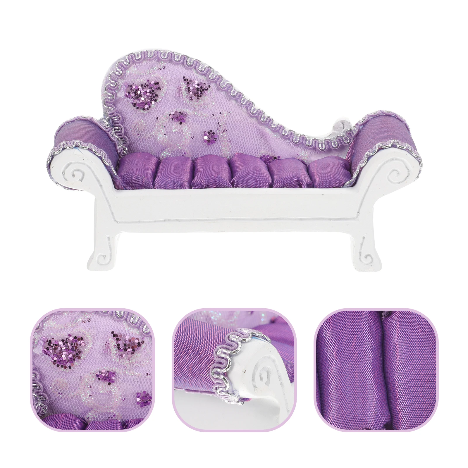 Schmuck Display Ohrringe Halter Ringe Ganizer Leichte Tragbare Harz Ohrringe Display Rack Stoff Sofa Form Home Shop Verwenden