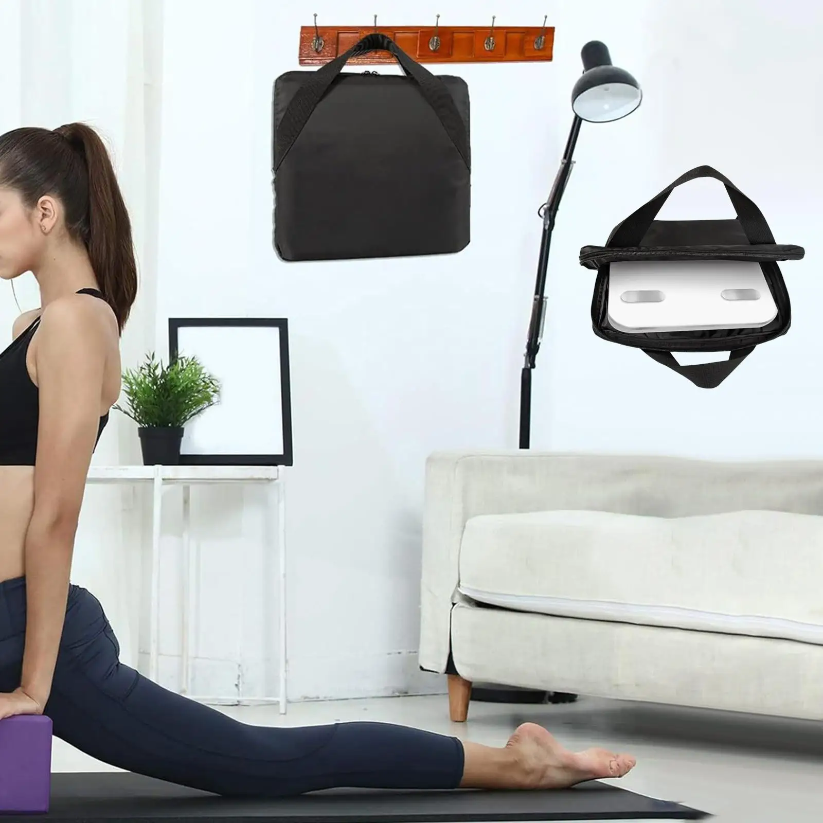 Universal Smart Scale Carrying Bag Oxford Cloth Travel Case with Double Zipper for Body Composition Monitor