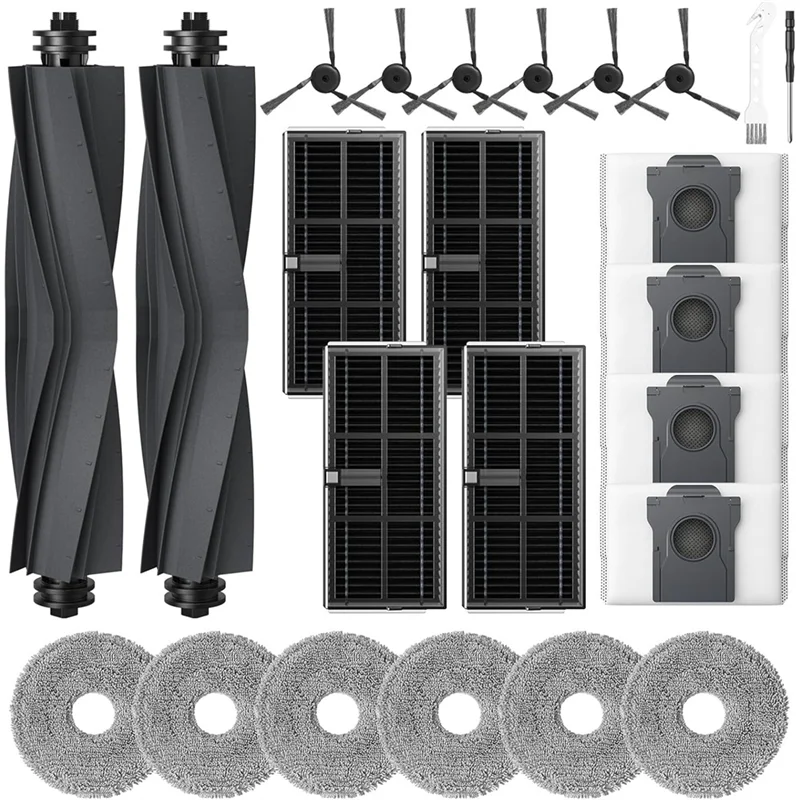 ملحقات M04K لأجزاء المكنسة الروبوتية Dreame L40 Ultra / X40 Ultra / X40 Master وMOVA P10 / P50 Pro Ultra