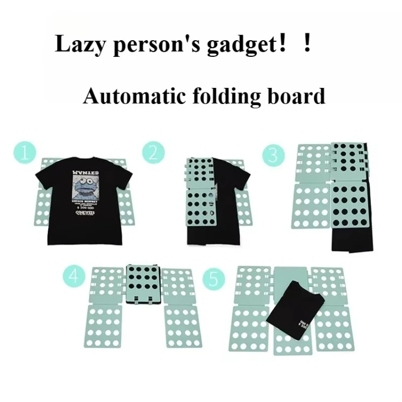 New Large Clothes Folding Board Lazy Folding Tool for T Shirt Shirt Storage Organizer Factory Direct Home Wardrobe