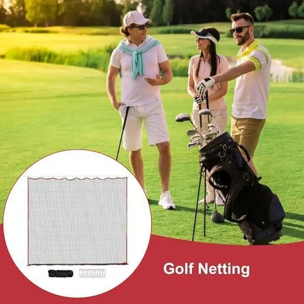 

10 X 10 Foot Golf Net Hitting Barrier High Impact Golf Ball Net 3 mm Thick High-strength Golf Practice Net Golfer Gift