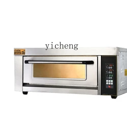 ZC Electric Oven Commercial Large Capacity One Layer One Plate Cake Bread Pizza Large Oven Baking Large Oven