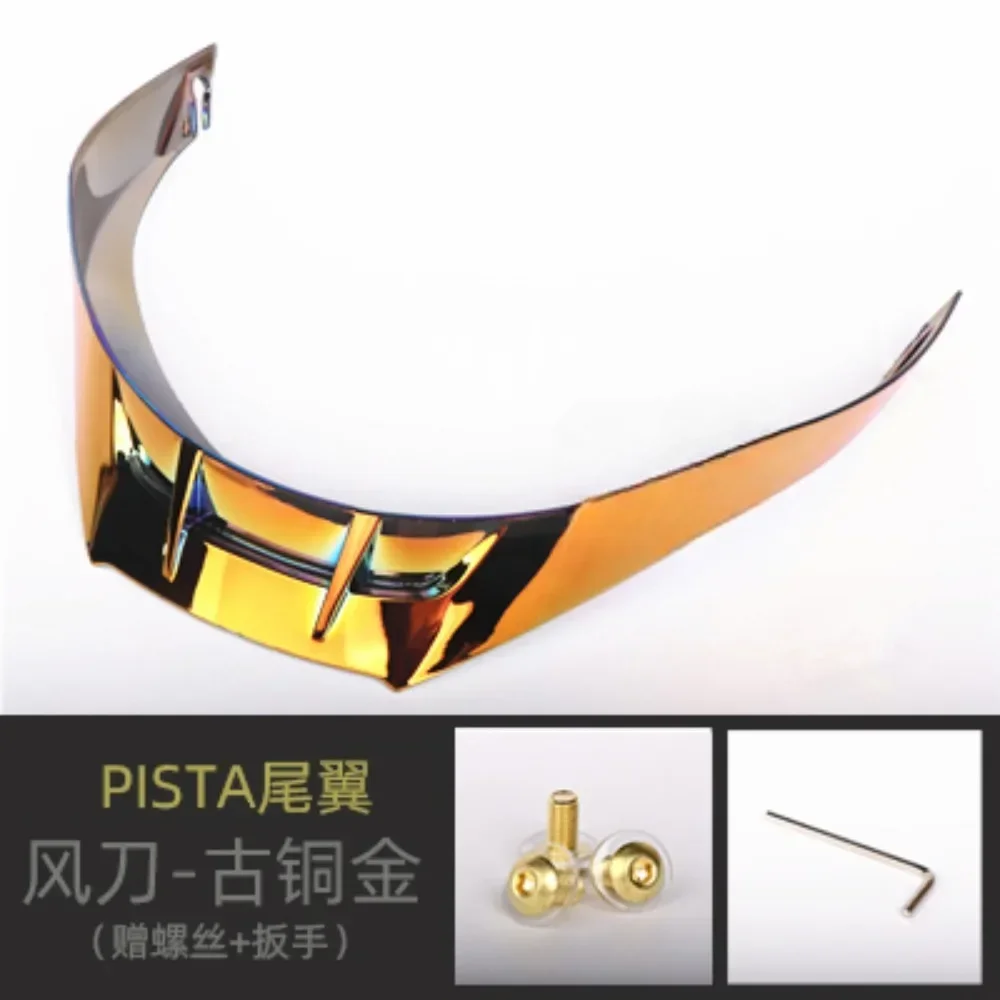 

PISTA мотоциклетный шлем, модернизированный хвостовой шлем GPR GPRR Corsa R, индивидуальный шлем с большим хвостом, спойлер, аксессуары для шлема