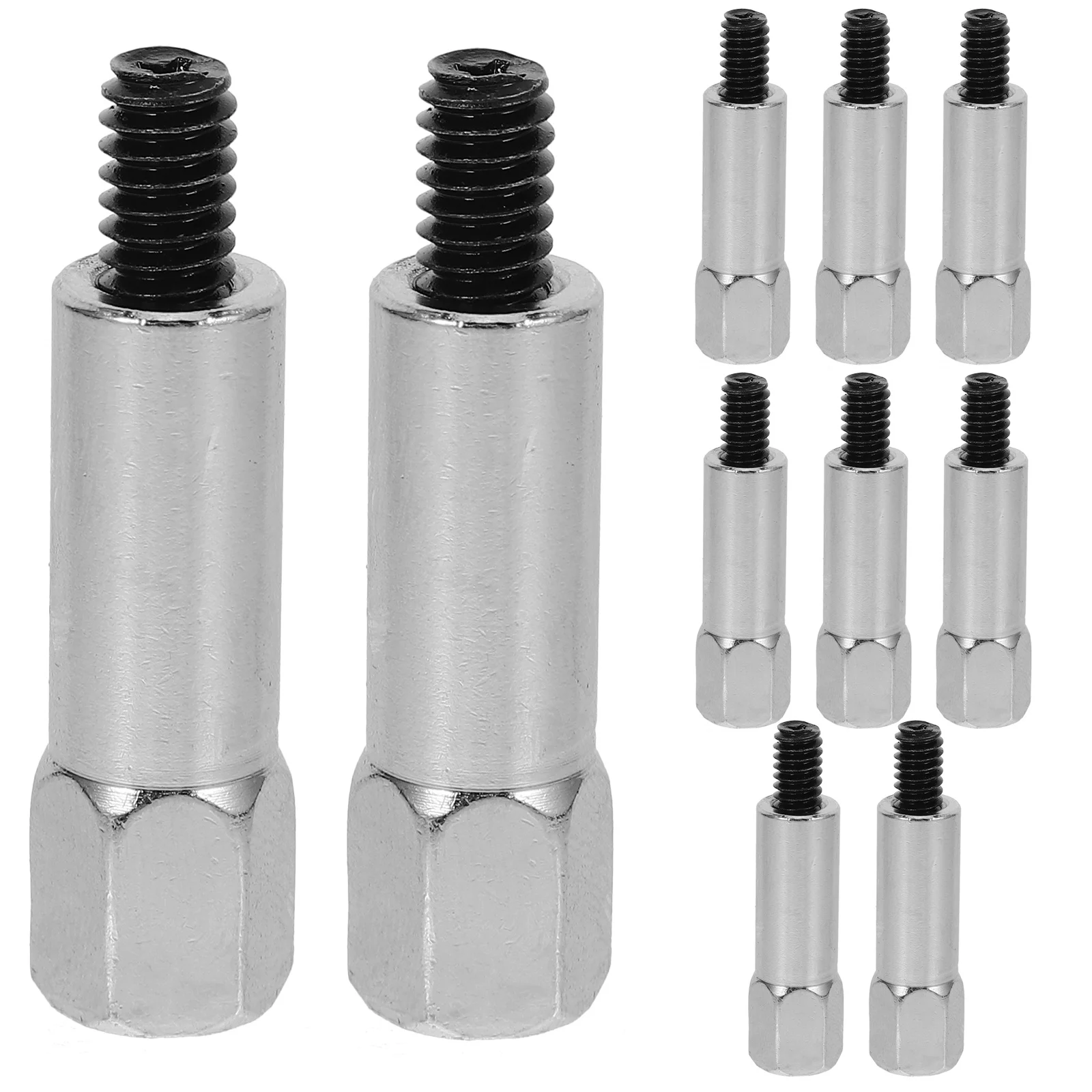 

10pcs Valve Cover Bolts Chrome Plated Steel Engine Replacement Bolt Kit Durable Strong Automotive Fasteners For Car Engine Valve